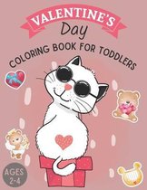 Valentine's Day Coloring Book for Toddlers: A Cute Coloring Book for Toddlers with 120 beautiful illustrations of Charming Little Animals, Valentine's