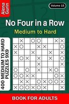 No Four in a Row puzzle book for Adults