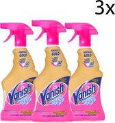 Vanish Oxi Action Gold Vlekverwijderaar Spray - 500ml x3