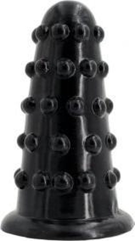 XXLTOYS - Lauren - Plug - Longueur d'insertion 16 X 7 cm - Extreme Butt Plug  - Noir -