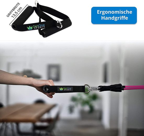 ZenOne Sports Fitness Band Weerstandsbanden Set ZenBands met EBook I 5