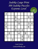Sudoku Large Print for Adults - Extreme Level - N Degrees27