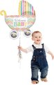 Heliumballon Baby Bright 71x79cm