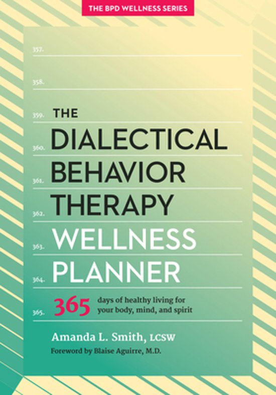 Dialectical Behavior Therapy Wellness Pl - cover