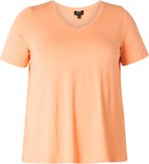 YESTA Alba Shirt - Pastel Coral - maat 2(50)