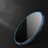 Glazen Oppervlak Universele Draadloze Oplader - Universal Wireless Charger - Zwart/Black