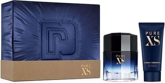 Paco Rabanne Pure XS Gift Set - 100 ml eau de toilette vaporisateur + 100  ml gel... | bol.com