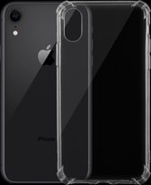 Ultradunne transparante TPU zachte beschermhoes voor iPhone XR (transparant)