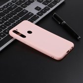 Voor Xiaomi Redmi Note 8 Candy Color TPU Case (roze)