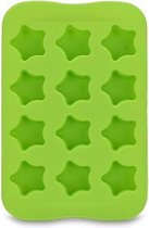 2 STKS Siliconen Chocoladevorm Lade Creatieve Geometrie Vormige Ice Cube Cake decoratie Schimmel, Vorm: Ster (Groen)