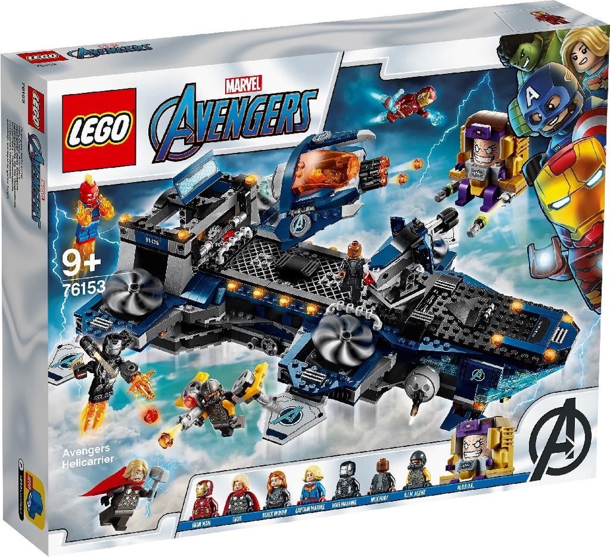 LEGO Marvel Super Heroes™ 76153 L'héliporteur des Avengers | bol.com
