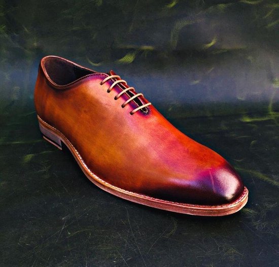 vidaXL Zakelijke herenschoenen veters bruin maat 41 PU leer - Koopsels