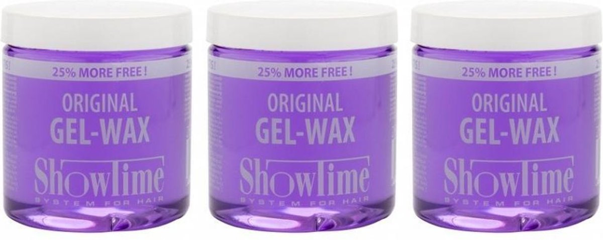 Showtime Original Gel Wax Voordeelbox - 3 x 250 ml
