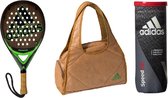 Adidas #Green pack - incl racket - Weekendbag - en tube ballen