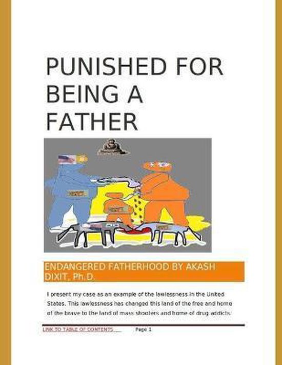 Punished For Being A Father - cover