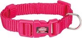 Trixie halsband hond premium fuchsia - 25-40x1,5 cm - 1 stuks