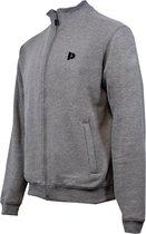 Donnay - Sweatvest zonder capuchon (Bryan) - Sportvest - Heren - Silver marl (032) - maat XL