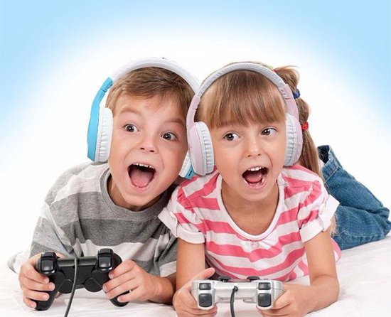 Casque avec microphone pour Enfants, casque pour Nintendo Switch,  PlayStation, XBOX,... | bol.com