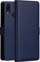 DZGOGO MILO-serie PC + PU horizontale flip lederen tas voor Xiaomi Redmi 7 / Redmi Y3, met houder en kaartsleuf en portemonnee (blauw)