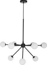 Moderne zwart metalen hanglamp Space 80cm plafondlamp