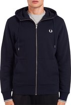 Fred Perry - Zip Vest Donkerblauw - Maat XL - Modern-fit