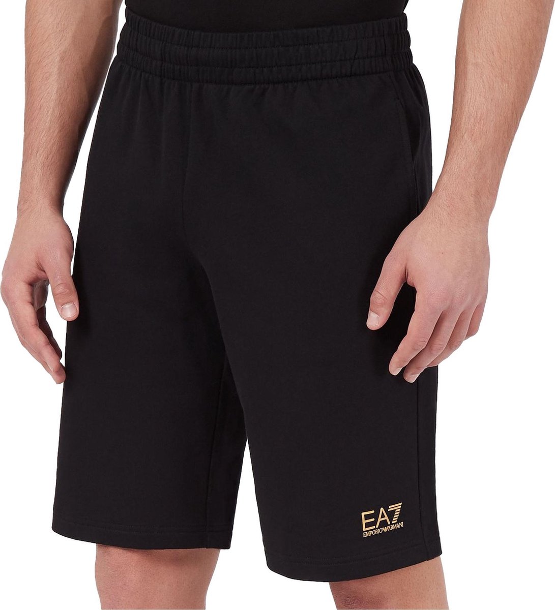 EA7 Sportbroek - Maat XL - Mannen - zwart/goud