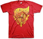 DC Comics The Flash Heren Tshirt -2XL- Classic Rood