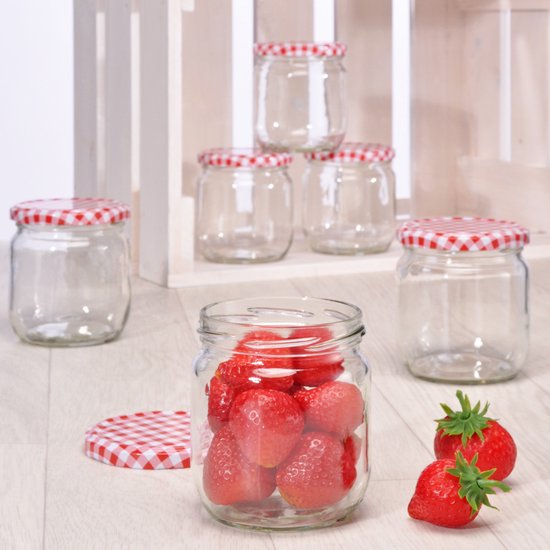 Inmaakglas 425 ml, 6-delige set