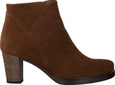 Gabor 861 Enkellaarsjes - Enkelboots - Dames - Cognac - Maat 40