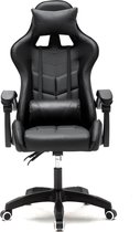 Gamestoel Cyclone - bureaustoel - verstelbaar - zwart