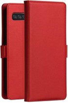 DZGOGO MILO-serie PC + PU horizontale lederen flip-hoes voor Samsung Galaxy S10 +, met houder en kaartsleuf en portemonnee (rood)