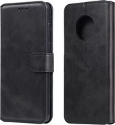 Voor Huawei Enjoy 20 Plus / Y9a Klassieke Kalfsstructuur PU + TPU Horizontale Flip Leren Case, met Houder & Kaartsleuven & Portemonnee (Zwart)