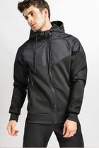 JC Blue Trainingspak heren – Zwart Hybrid - Tracksuit heren - Joggingpak heren - maat M