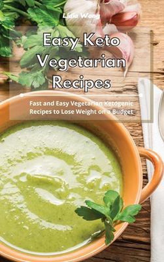 Easy Keto Vegetarian Recipes - cover