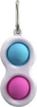 Simple Dimple - Fidget Toy - Roze/Blauw - Pop it