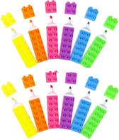 Markeerstiften Bouwstenen | 12 stuks