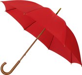 Bol.com Impliva ECO - Paraplu - Windproof - Ø 102 cm - Rood aanbieding
