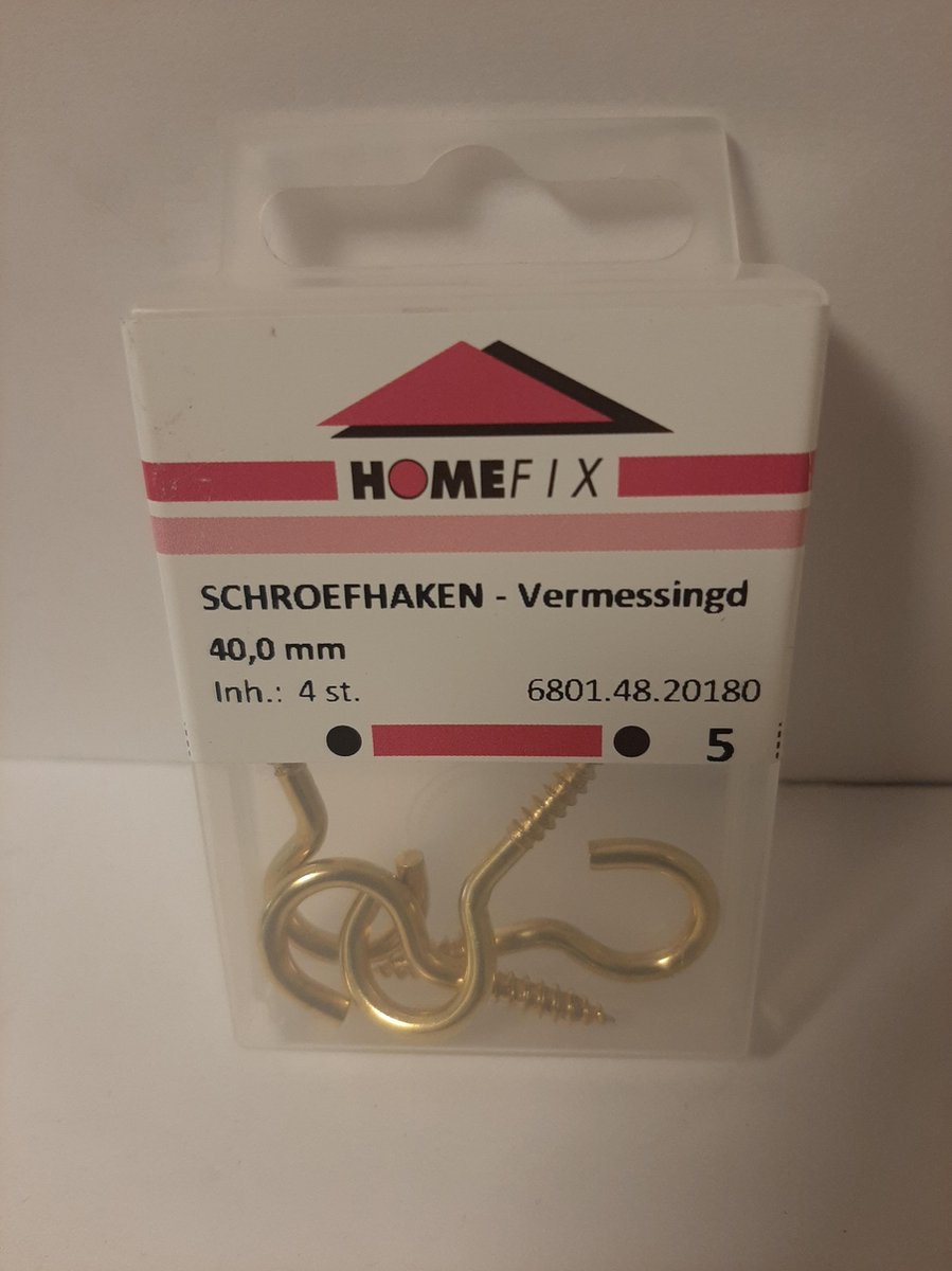 Homefix Schroefhaak 40mm