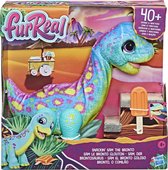 FurReal Snackende Sam de Brontosaurus -  Interactieve Knuffel - Multikleur