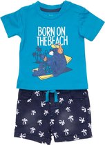 Babybol Jongens 2-delig Kledingsetje Born On The Beach - 80