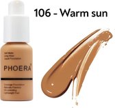 PHOERA™ Full Coverage Foundation - 106 - Warm Sun