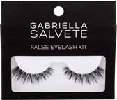 Gabriella Salvete - False Eyelashes Kit ( Black ) SPF 30 - Sada umělých řas (L)