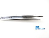 MEDLUXY - Epileer Pincet - Zilver - Fijne punt - 10 cm [tweezer]