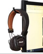 Koptelefoon houder - headphone - haak - ZWART - koptelefoon stand - standaard koptelefoon - koptelefoonhaak - bureau - gaming headphone - monitor - beeldscherm - koptelefoon haak