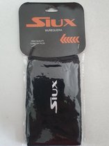 Siux Wristband zweetbandje ZWART