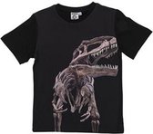 Nature planet - Dinosaurussen - T-rex Skelet - Unisex - T-shirt - maat 104