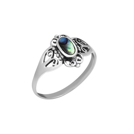 Bagues dames | Bague en argent avec ormeau