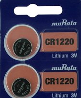 CR1220 Knoopcel Lithium 3 V 40 mAh Murata CR1220-BEABAE 5 stuk(s)