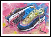 Air max 1 Sean Wotherspoon schilderij (reproductie) 51x71cm