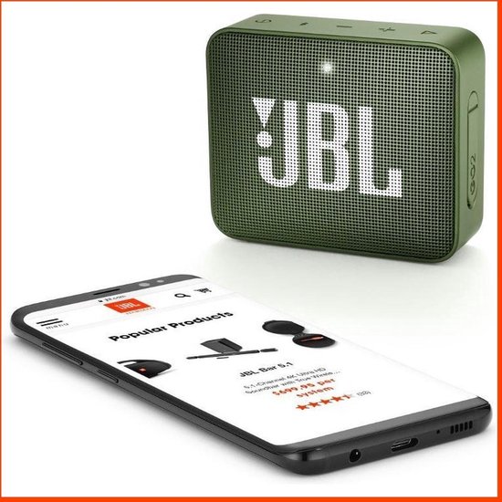 JBL Go 2 Groen - Bluetooth Mini Speaker - JBL